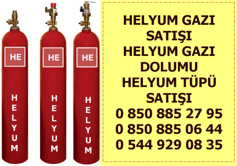 Hakkari helium gas helyum gaz tupu